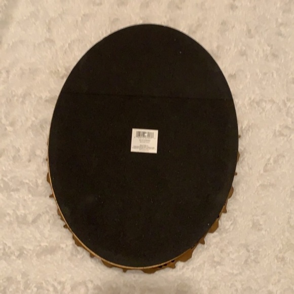 Perfume mirror tray gold decorative tray size 10” x 7” antique gold finish new - Picture 6 of 8